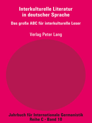 cover image of Interkulturelle Literatur in deutscher Sprache